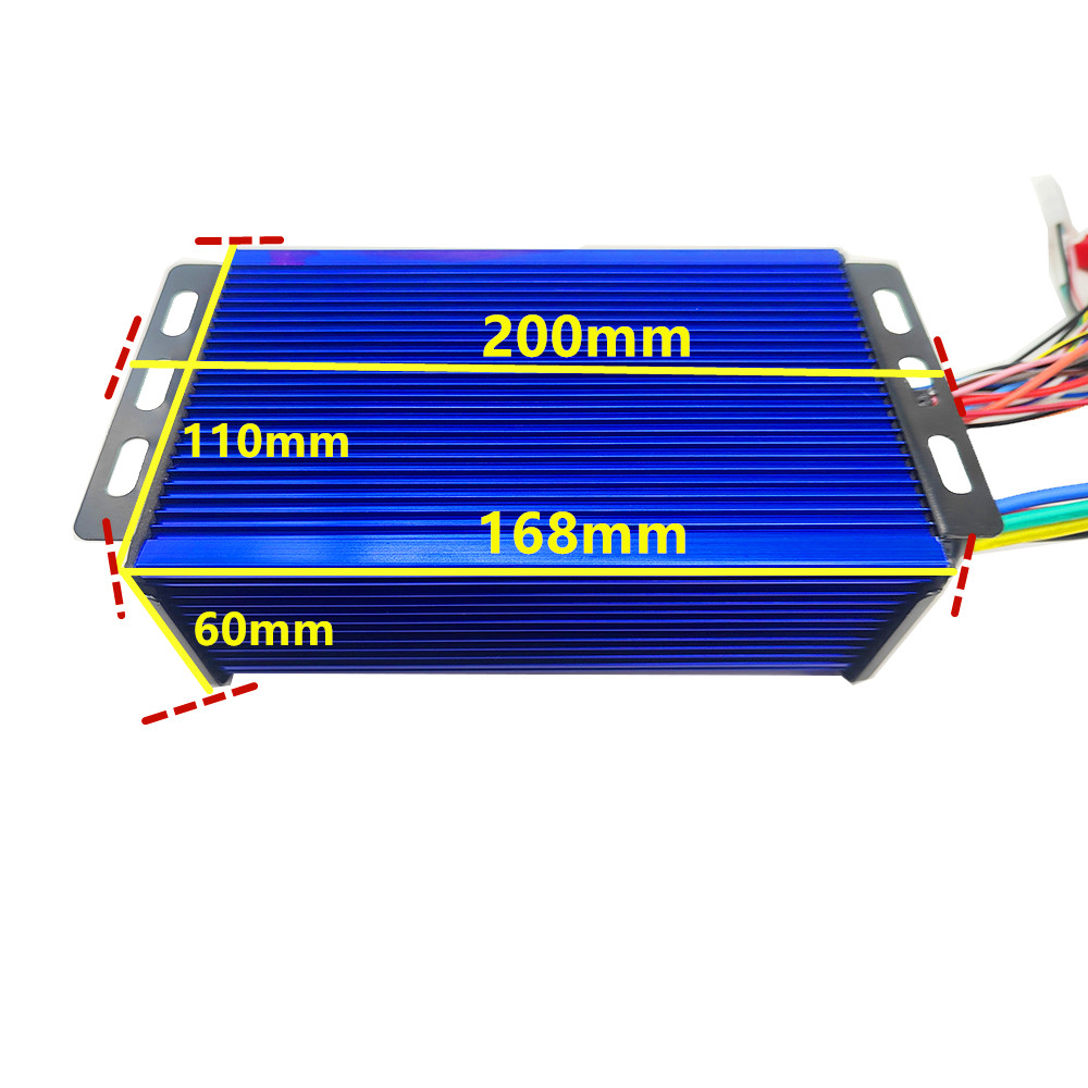 36V 48V 60V 72V 2000W Borstell - Dual Motor Ebike Kit 2000W recensie en prijs